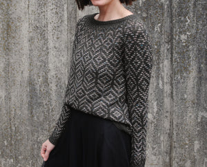 Ola's Tundra Sweater by (Rachel Illsley of Unwind Knitwear) Kit - preorder