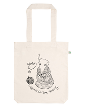 Load image into Gallery viewer, Tote Bag - Yarn Appreciation Society - pre-order