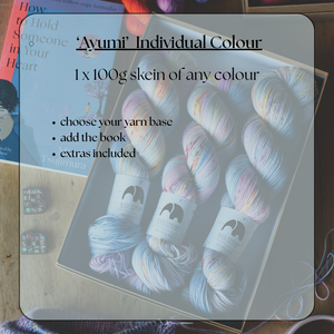 Yarn & Book - 'Ayumi' individual colourway  - pre-order