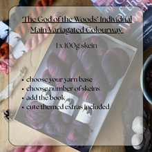 Load image into Gallery viewer, Yarn &amp; Book 1 - &#39;The God of the Woods&#39; main colourway  - pre-order