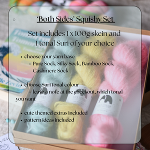 Yarn & Book - 'Both Sides' Squishy Set - pre-order