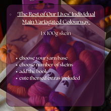 Load image into Gallery viewer, Yarn &amp; Book 2 - &#39;The Rest of our Lives&#39; main colourway  - pre-order