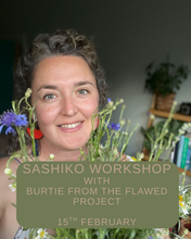 Load image into Gallery viewer, Sashiko (Visible Mending) Workshop 25th April