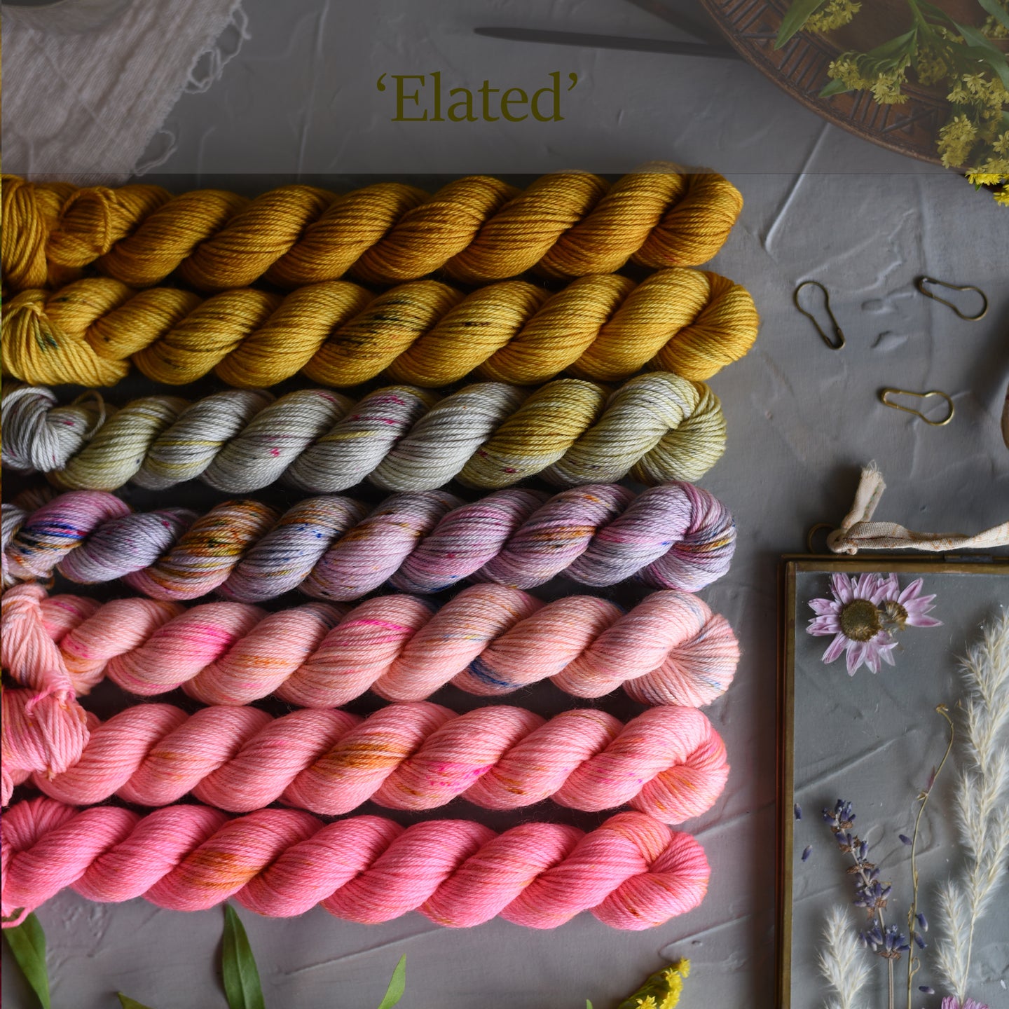 READY TO SHIP - June 2023 - Colour Set 'Elated'