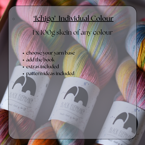 Yarn & Book - 'Ichigo' individual colourway  - pre-order