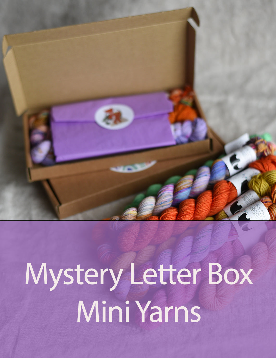 Mystery Mini Skeins Letter box - ready to ship