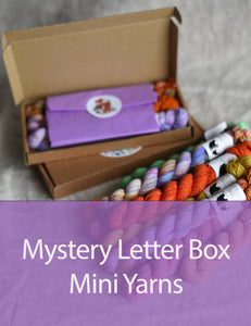 Mystery Mini Skeins Letter box - ready to ship