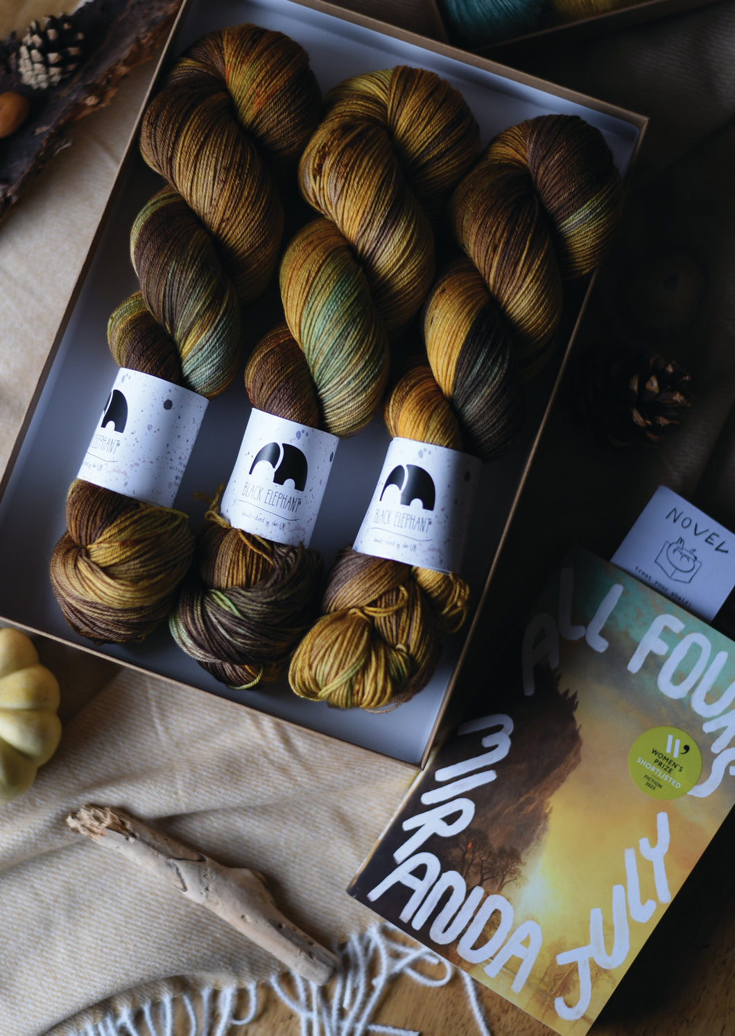 Yarn & Book 3 - 'All Fours' main colourway  - pre-order