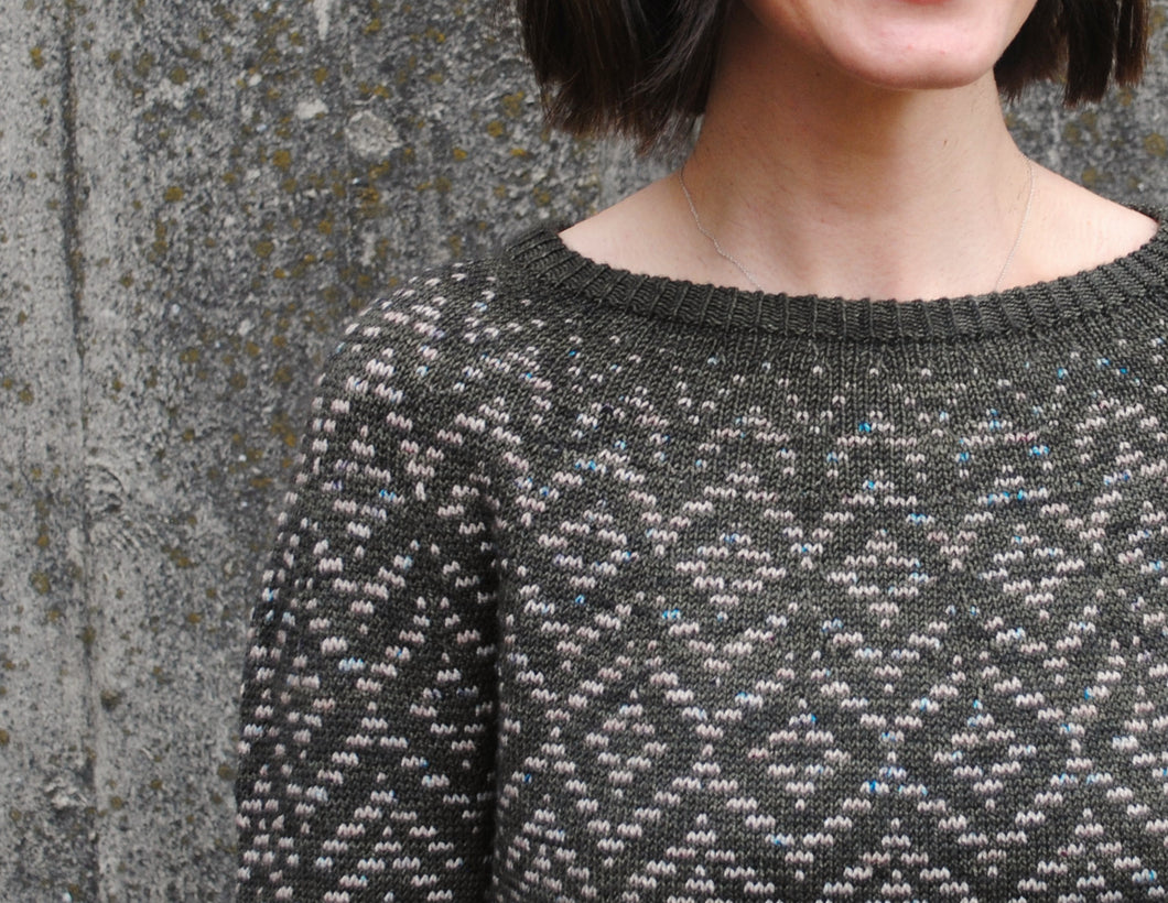 Ola's Tundra Sweater by (Rachel Illsley of Unwind Knitwear) Kit - preorder