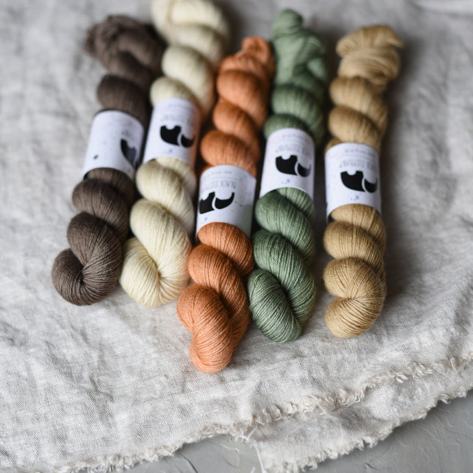 5 skeins Bundles - Autumn/Winter 2023 Collection MINI Bundles