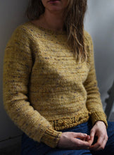 Load image into Gallery viewer, Meadowland Sweater (by Tif Neilan of tifneilan_handknits) Kit - preorder