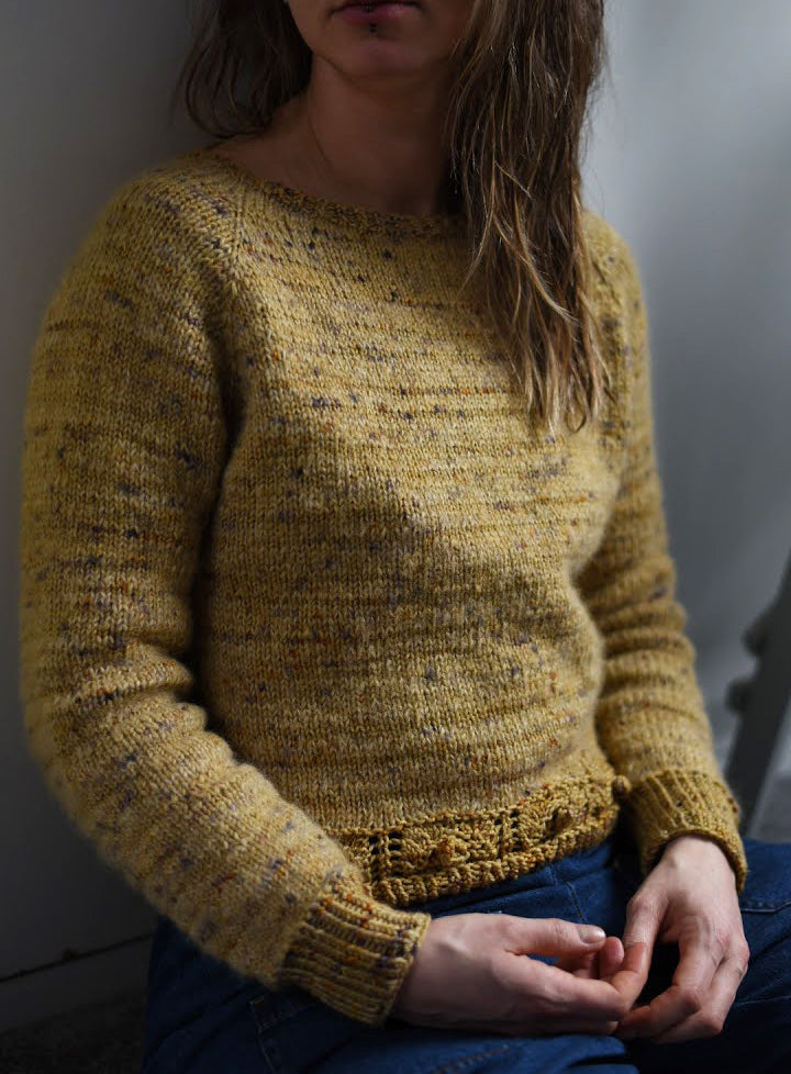 Meadowland Sweater (by Tif Neilan of tifneilan_handknits) Kit - preorder