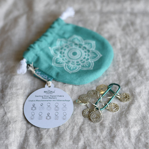 Stitch markers - Sterling Silver Knitpro The Mindful Collection
